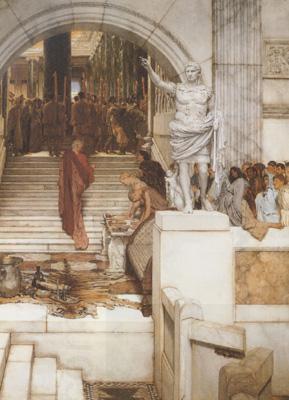 Alma-Tadema, Sir Lawrence After the Audience (mk23) China oil painting art